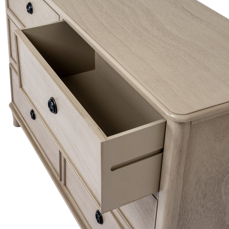 Rowan chest with a drawer open