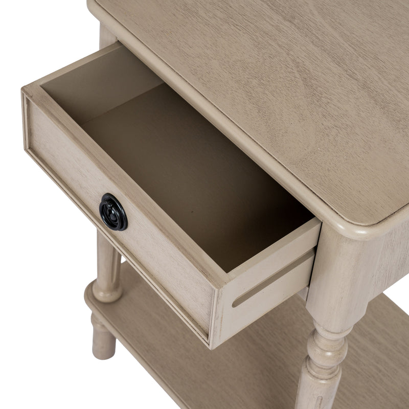 drawer pulled open