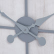 Close-up of the grey hands and centre