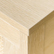 Rattan drawer bedside table – image 9