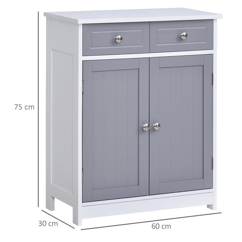 Traditional bathroom cabinet with drawers – image 3