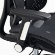 HOMCOM Ergonomic Office Chair with Lumbar Support, Mesh Reclining Desk Chair with Footrest, Adjustable High Back, Black – view 10