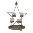 Star tealight holder from a second angle