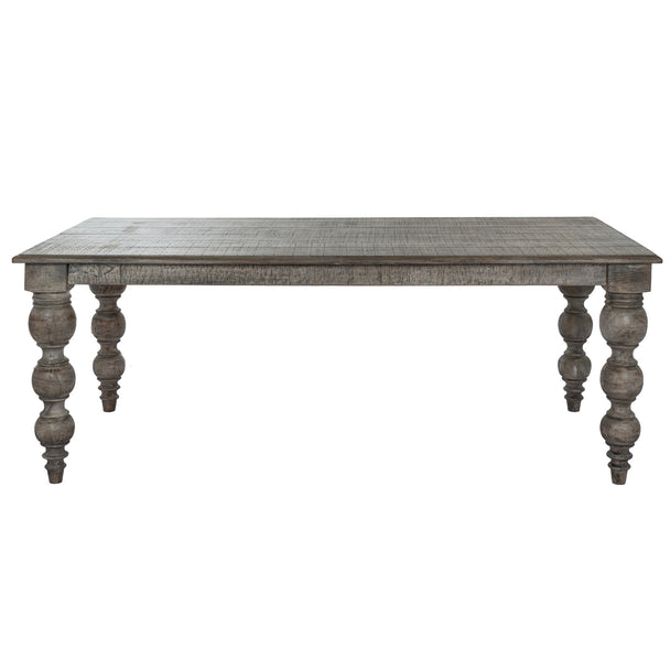 Rutland dining table, side view
