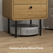 Bedside table with 2 drawers – image 6