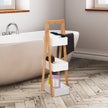 3-tier A-frame bathroom shelf – image 2