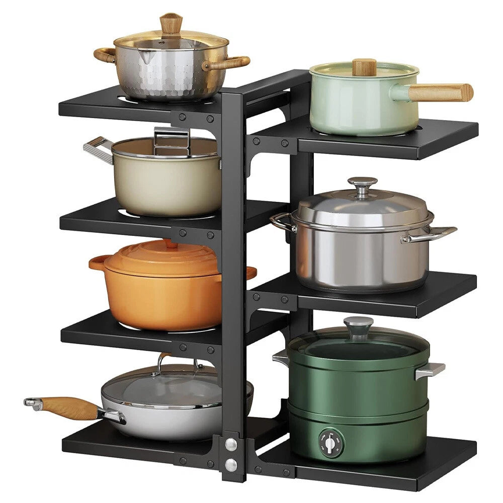 Adjustable Pan & Pot Rack Organiser