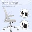 White mesh office chair – image 7
