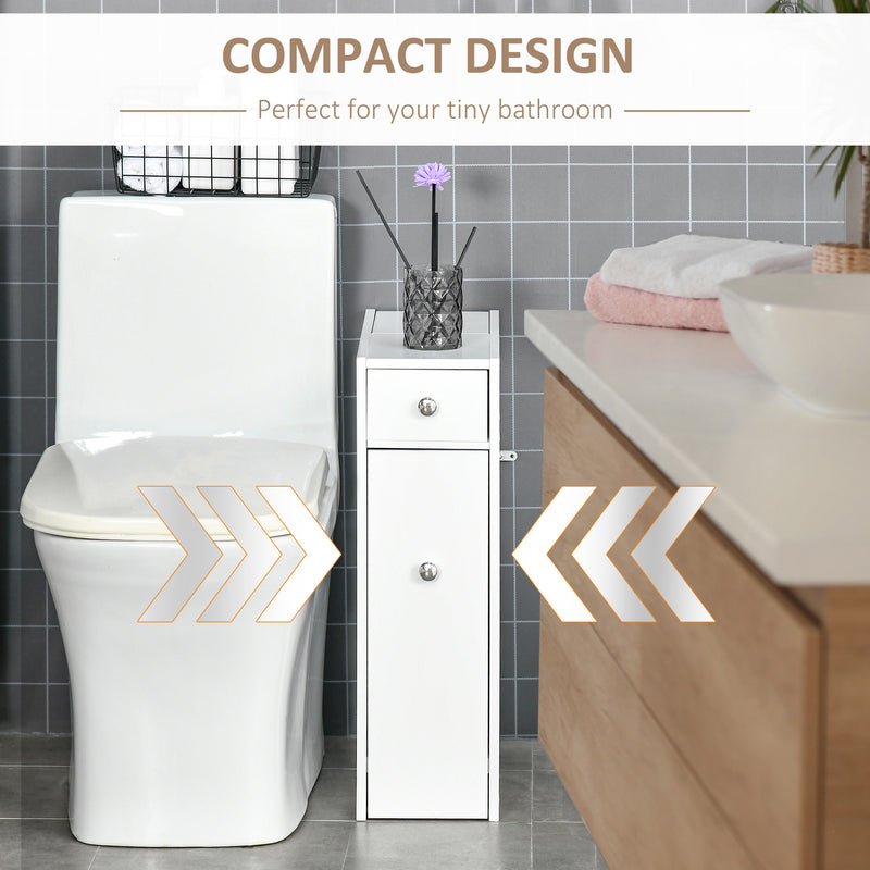 Narrow slide-out bathroom cabinet – image 4
