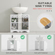 White under-sink cabinet – image 4