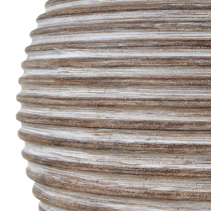 Saturn Ceramic Table Lamp with Linen Shade – 71cm, additional product view 4