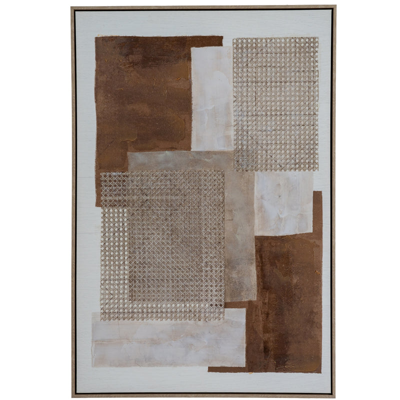 Sedora Hand-Painted Framed Canvas – 80 × 120cm, product view