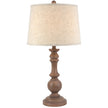 Seraphia table lamp with linen shade, additional product view