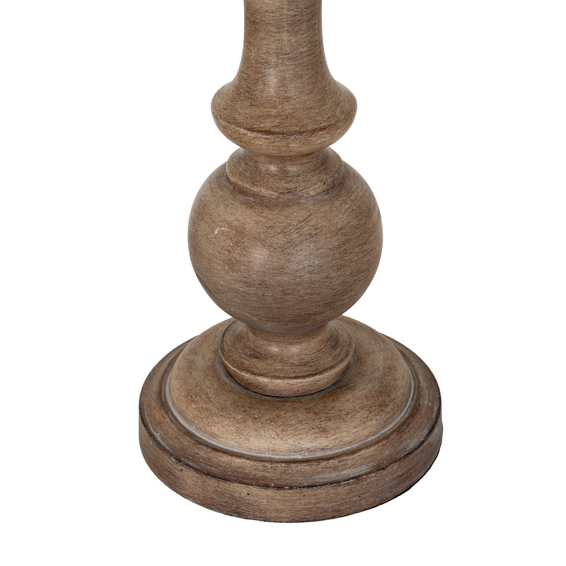 Seraphia table lamp with edged linen shade, product view 4