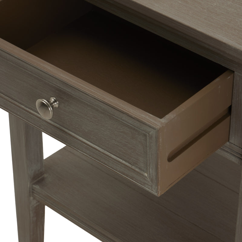 drawer pulled open