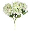 Shabby green artificial hydrangea bouquet