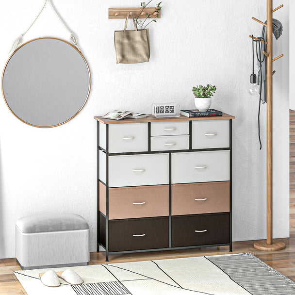 Multicolour 10-drawer chest – image 2