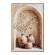 Siena Vase Hand-Painted Framed Canvas – 82.5 × 122.5cm, product view
