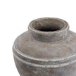 Close-up of the water pot's wide neck