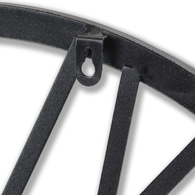 Hanging loop on the back of the heart clock frame