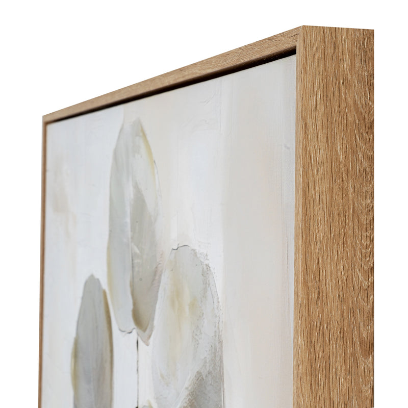 Silvra canvas from the side, showing the frame depth