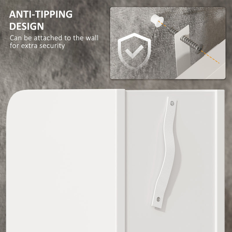 Slim tall bathroom cabinet – image 6
