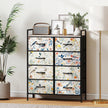 8-drawer fabric chest of drawers – image 10