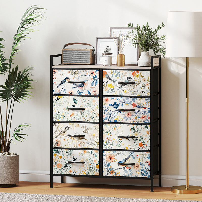 8-drawer fabric chest of drawers – image 10