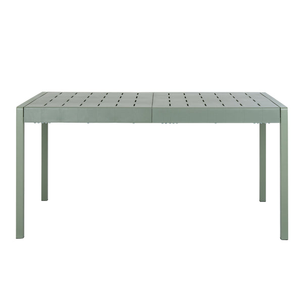 Sol French grey table seen side-on