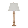 Solenne Table Lamp with Edged Linen Shade – 79cm, additional product view 2
