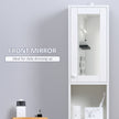 Tall bathroom cabinet with mirror – image 4