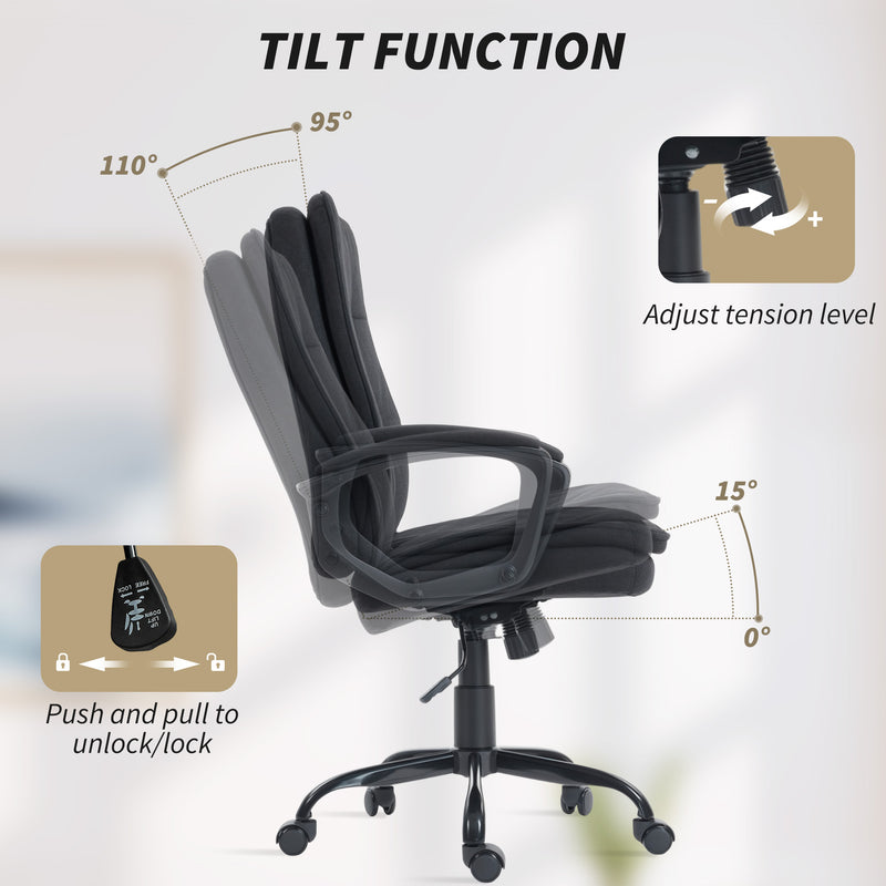 Double-padded office chair – image 6