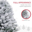 3ft pre-lit snowy tabletop Christmas tree – image 6