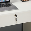 110 cm computer desk with 5 drawers – image 10