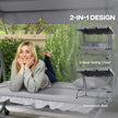 Light grey swing bed – image 4