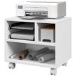 White mobile printer cabinet – image 10