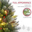Set of 2 2ft pre-lit tabletop trees – image 6