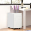 3-drawer steel filing cabinet – image 10