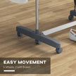 4-tier clothes airer, grey – image 7