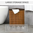Corner bamboo laundry basket – image 4