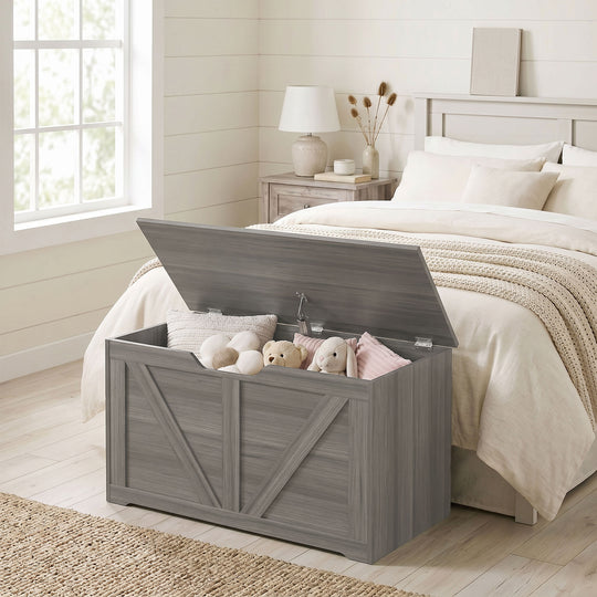 Dark grey 100L storage chest – image 2