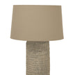 Tall Tuscan Grey Ceramic Table Lamp – 83cm, additional product view 2