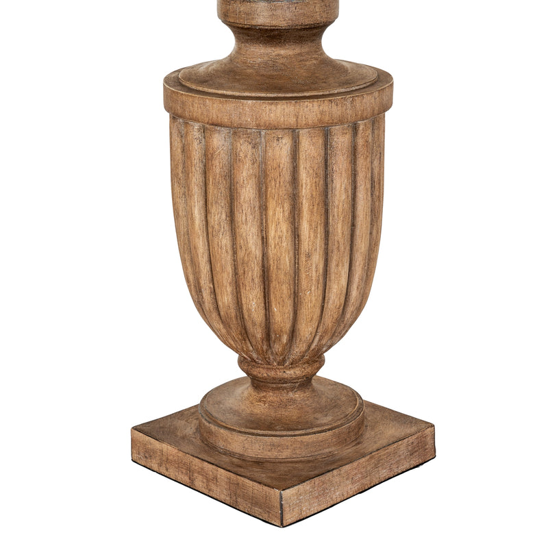 Tassora Table Lamp with Edged Linen Shade – 75cm, additional product view 2