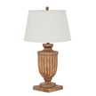 Tassora Table Lamp with Edged Linen Shade – 75cm, additional product view 4