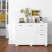 White 3-door sideboard – image 2