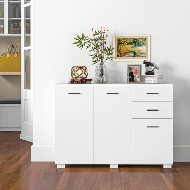 White 3-door sideboard – image 2