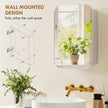 White mirrored bathroom wall cabinet – image 4
