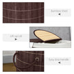 Two-compartment bamboo laundry basket – image 7