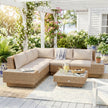 4-piece rattan corner sofa set – image 9