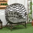 2-seater folding egg chair – image 2